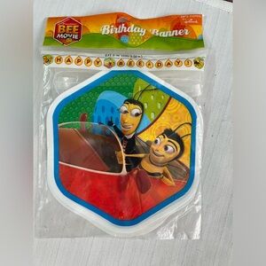 Bee Movie‎ birthday banner Hallmark